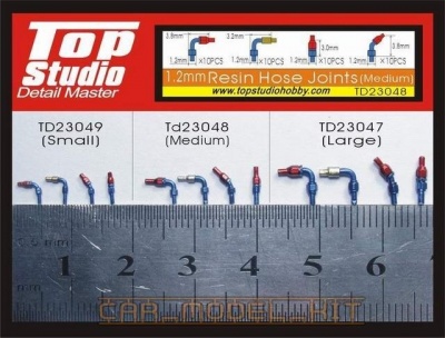 Resin Hose Joints (Medium) 1.2mm - Top Studio