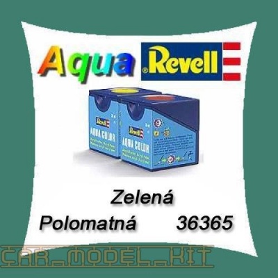 Revell Aqua Color 365 Polomatná Zelená