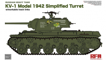 Russian Heavy Tank KV-1 Model 1942 Simplified Turret 1/35 - RFM