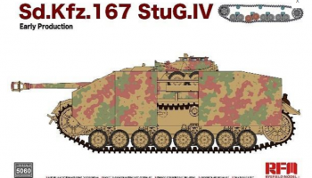 Sd.Kfz.167 StuG.IV Early Production w/workable track links, without interior 1/35 - RFM