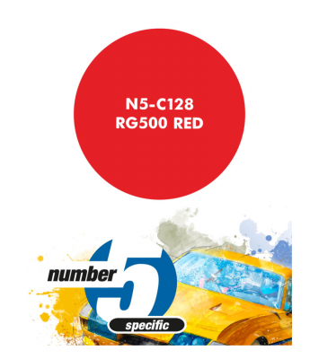 RG500 Red  Paint for Airbrush 30 ml - Number 5