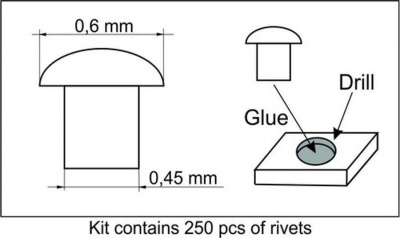 Rivet 0,6mm