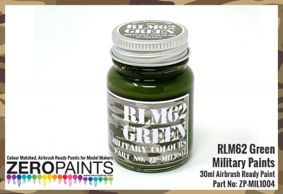 RLM62 Green Paint 30ml - Zero Paints