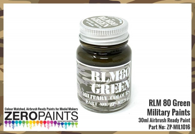 RLM80 Green Paint 30ml - Zero Paints
