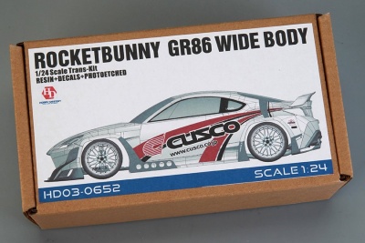 Rocketbunny GR86 Wide Body Trans-Kit 1/24 - Hobby Design