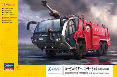 ROSENBAUER PANTHER 6×6 AIRPORT CRASH TENDER 1/72 - Hasegawa