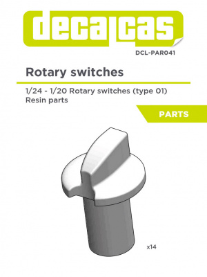 Rotary switch 1/20, 1/24 - Decalcas