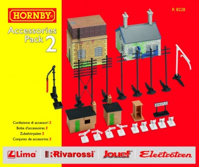 Rozšíření trati sada HORNBY R8228 - Building Extension Pack 2