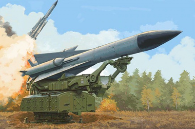 Russian 5V28 of 5P72 Launcher SAM-5 "Gammon" 1:35 - Trumpeter