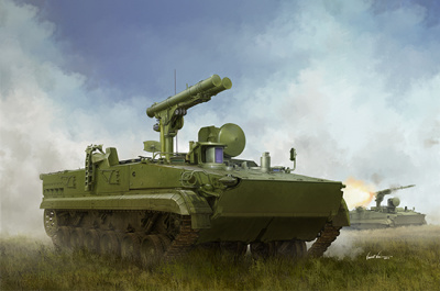 Russian 9P157-2 Khrizantema-S Anti-tank system 1:35 - Trumpeter