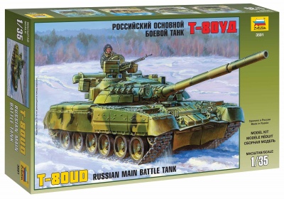 Russian Main Battle Tank T-80UD (1:35) - Zvezda