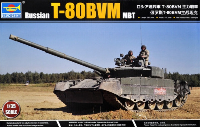 Russian T-80BVM MBT 09587 1/35 - Trumpeter