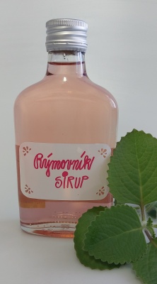 Rýmovník Sirup - granátové jablko 200ml - Rýmovník sirup shop