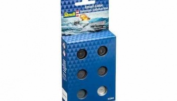 Sada barev Email Color 32204 - German Submarine Type IX C/40 (U190) (6 x 14 ml) - Revell