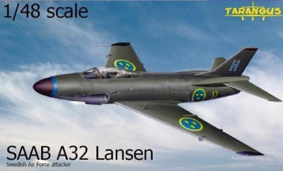 SAAB A32A Lansen attacker 1/48 - Tarangus