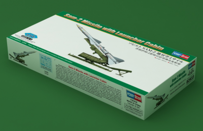 SAM-2 Missile with Launcher Cabine 1:72 - Hobby Boss