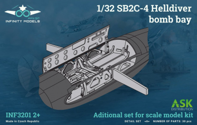 SB2C-4 Helldiver bomb bay 1/32 - Infinity Models