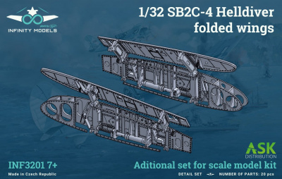 SB2C-4 Helldiver folded wings 1/32 – Infinity Models