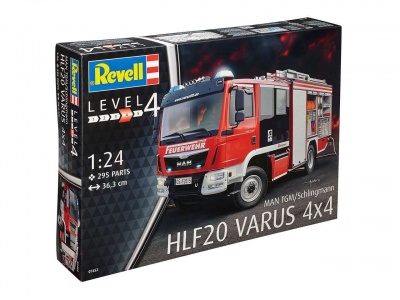 Schlingmann HLF 20 (MAN TGM Euro 6) (1:24) Plastic ModelKit 07452 - Revell