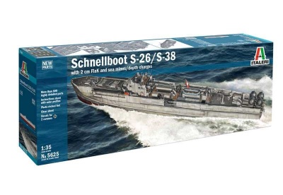 SCHNELLBOOT S-26/S-38 (1:35) - Italeri