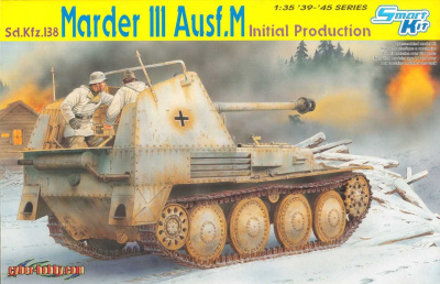 Sd.Kfz.138 MARDER III Ausf.M INITIAL PRODUCTION (SMART KIT) (1:35) - Dragon