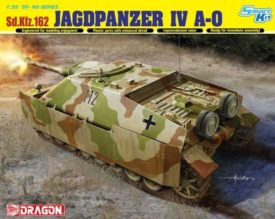 Sd.Kfz.162 Jagdpanzer IV A-0 (1:35) Model Kit military 6843 - Dragon