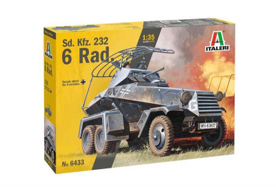 Sd. Kfz. 232 6 Rad. (1:35) Model Kit military 6433 - Italeri