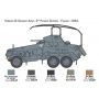 Sd. Kfz. 232 6 Rad. (1:35) Model Kit military 6433 - Italeri