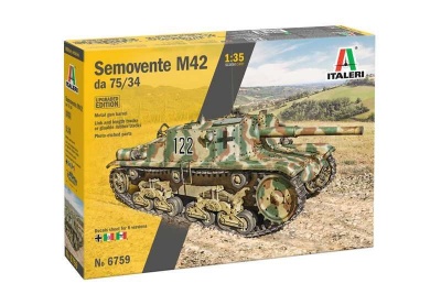 Semovente M42 da 75/34 Upgrade Edition (1:35) Model Kit military 6759 - Italeri