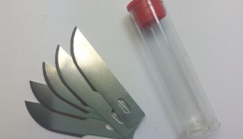 SLEVA  50% SALE - Čepele pro modelářský nůž 5 ks - 5 Blades - MAXX