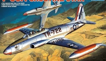 Model Kit letadlo 12284 - T-33A SHOOTINGSTAR (1:48)