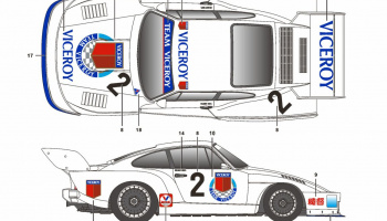 Porsche 935 K2 Macau Guia 82 Viceroy - SKDecals