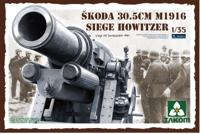 Škoda 30,5cm m1916 Siege Howitzer (1:35) - Takom