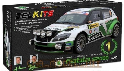 Škoda Fabia S2000 EVO 1/24 - Belkits