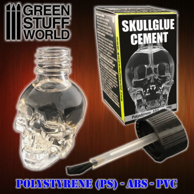 SkullGlue Cement for plastics 15ml - Green Stuff World