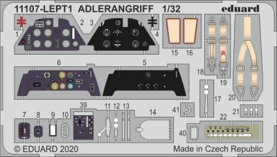 SLEVA 100,-Kč 25% DISCOUNT - ADLERANGRIFF LEPT 1/32 - Eduard