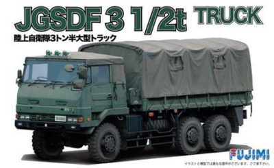 SLEVA 121,-Kč 29% DISCOUNT - Ground Self-Defense Force 3 1/2t large truck 1:72 - Fujimi