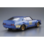 SLEVA 138,-Kč 25%DISCOUNT - Nissan Skyline 2000GT-R KPGC110 Mythical Ken & Mary Racing #73 1/24 - Aoshima
