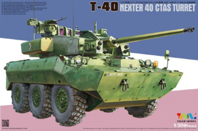 SLEVA 150,-Kč  13%DISCOUNT - T-40 NEXTER 40 CTAS Turret 1/35 - Tiger Model