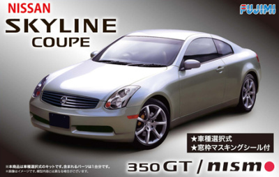 SLEVA 150,-Kč 20% DISCOUNT - Nissan V35 Skyline Coupe 350 GT/NISMO 1/24 - Fujimi