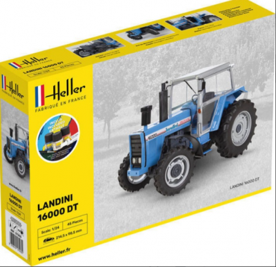 SLEVA 150,-Kč 21% DISCOUNT - Starter kit landini 16000 DT 1/24 - Heller