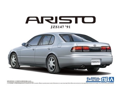 SLEVA 156,-Kč 25% DISCOUNT - TOYOTA JZS147 ARISTO 3.0V/Q '91 1/24 - Aoshima