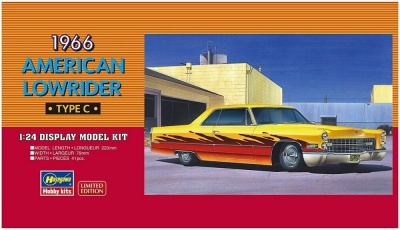 SLEVA 158,-Kč 21% DISCOUNT -American Lowrider TypeC 1966 (1:24) - Hasegawa