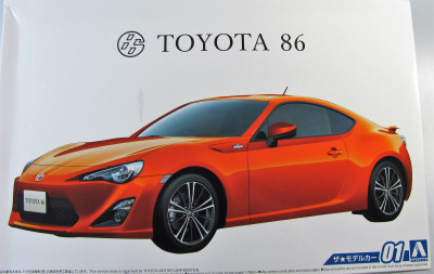 SLEVA 160,-Kč 26%  DISCOUNT - Toyota 86 3in1 - Aoshima