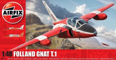 SLEVA   20%  DISCOUNT - Classic Kit letadlo A05123 - Folland Gnat (1:48) – Airfix