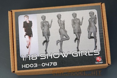 SLEVA 20% DISCOUNT- Show Girls 1/18 - Hobby Design