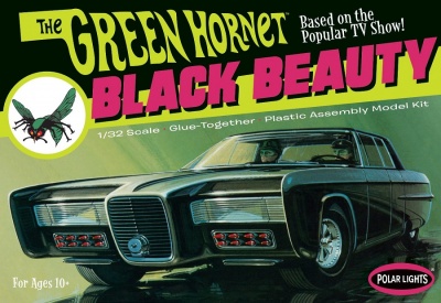 SLEVA 200,-Kč DISCOUNT - THE GREEN HORNET BLACK BEAUTY 1/32 - Polar Light