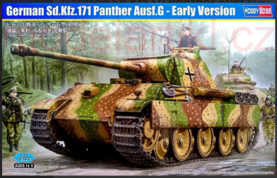 SLEVA  21% DISCOUNT - German Sd.Kfz.171 Panther Ausf.G - Early Version 1:35 - Hobby Boss