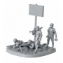 SLEVA 23%  DISCOUNT - Wargames figurky -German Anti Tank Rifle Team (1:72) – Zvezda