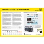 SLEVA 230,-Kč 30% DISCOUNT - STARTER KIT RENAULT ESTAFETTE GENDARMERIE NEW MOULD 1/24 - Helller